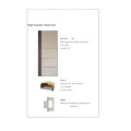 2020 WPC PVC Door  for bathroom